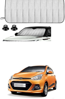GONAMA Windshield Sun Shade For Hyundai Universal For Car(Silver)
