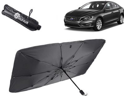 Selifaur Dashboard, Rear Window, Sun Roof, Windshield Sun Shade For Volvo V60(Black)