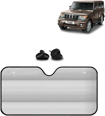 Kingsway Windshield, Dashboard, Rear Window, Side Window Sun Shade For Mahindra Bolero(Silver)