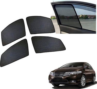 PEEPS STORE Side Window Sun Shade For Honda City(Black)