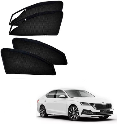 KOZDIKO Side Window Sun Shade For Skoda Octavia(Black)