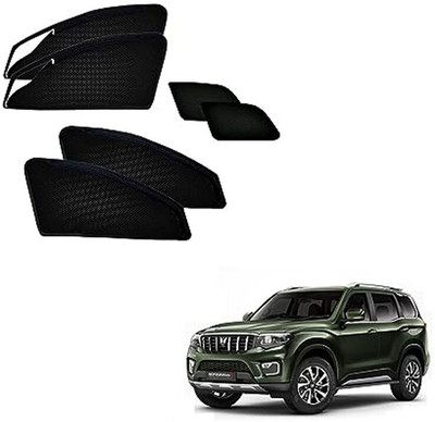 HARKRISH Side Window Sun Shade For Mahindra(Black)