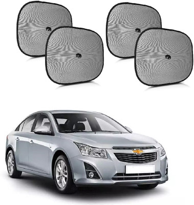 AutooNation Side Window Sun Shade For Universal For Car Universal For Car(Black)