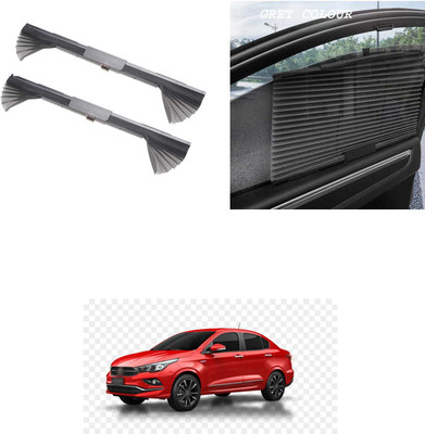 PRTEK Side Window Sun Shade For Fiat Universal For Car(Grey)