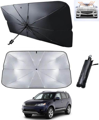 AYW Windshield Sun Shade For Universal For Car Outlander(Silver, Black)
