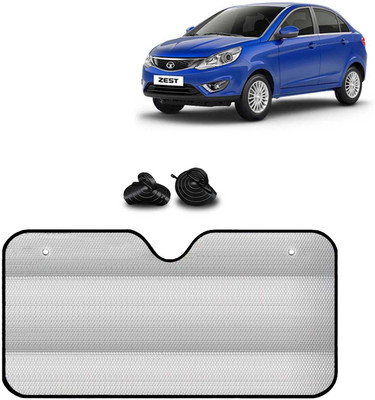 Kingsway Windshield, Dashboard, Rear Window Sun Shade For Tata Zest(Silver)