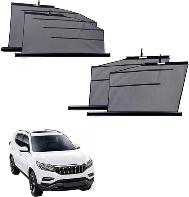 SS FOR YOUR SMART NEEDS Side Window Sun Shade For Mahindra Alturas G4(Black)