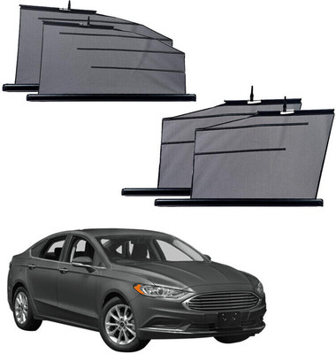 SS FOR YOUR SMART NEEDS Side Window Sun Shade For Ford Fusion(Black)