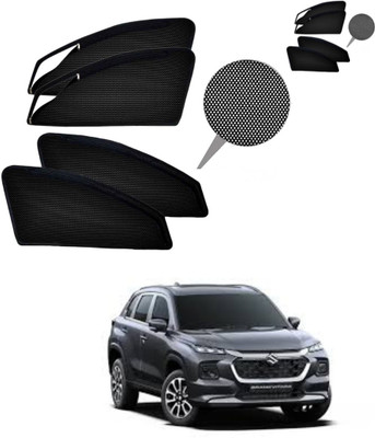 RAKRISH Rear Window, Side Window Sun Shade For Maruti Suzuki Grand Vitara(Black)
