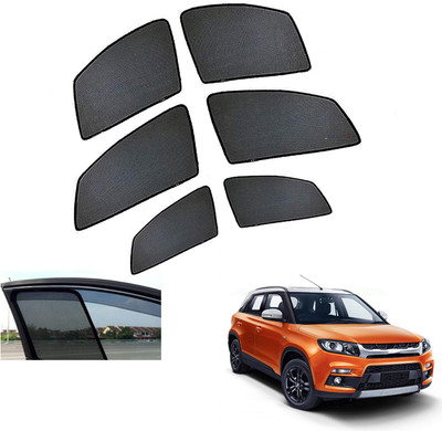 PEEPS STORE Side Window Sun Shade For Maruti Suzuki Vitara Brezza(Black)