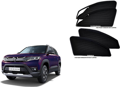 HARKRISH Side Window Sun Shade For Maruti Suzuki(Black)