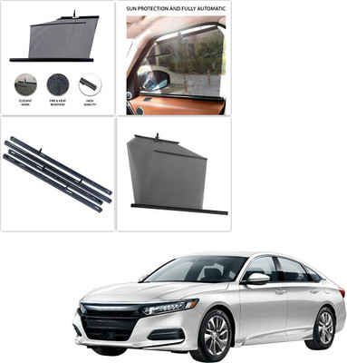SS FOR YOUR SMART NEEDS Side Window Sun Shade For Honda Accord(Black)