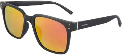 GIORDANO Retro Square Sunglasses(For Men, Red)