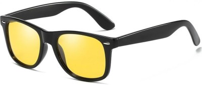 VALWICK Wayfarer Sunglasses(For Men & Women, Yellow)