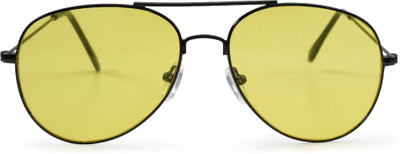 Redex Aviator Sunglasses(For Men, Yellow)