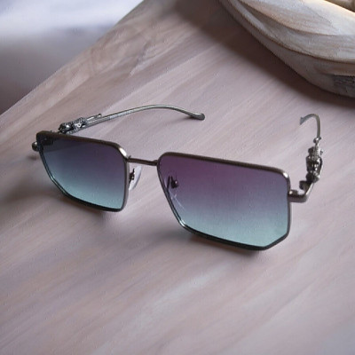 OKU Wayfarer Sunglasses(For Men & Women, Black)