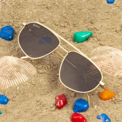Ted Smith Wayfarer Sunglasses(For Men & Women, Black)