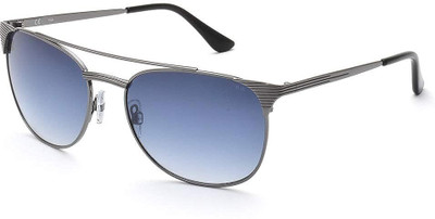 FILA Retro Square Sunglasses(For Men, Blue)