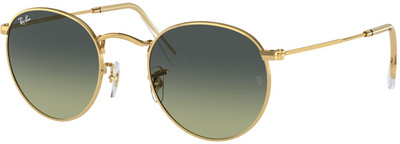 Ray-Ban Round Sunglasses(For Men, Green)