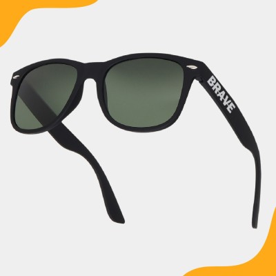 TheWhoop Wayfarer Sunglasses(For Men, Green)