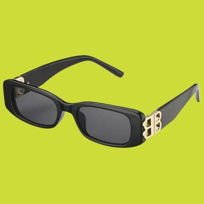 fermosa luxury Wayfarer Sunglasses(For Men & Women, Black)