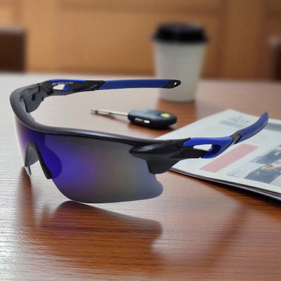 JEERATI Sports Sunglasses(For Men & Women, Multicolor)
