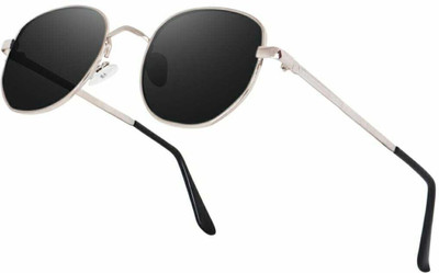 Blowzy Rectangular Sunglasses(For Men, Grey)