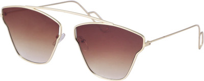 Rich Club Rectangular Sunglasses(For Men, Grey)