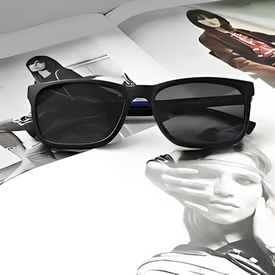 Glasso Retro Square, Shield, Wayfarer, Sports Sunglasses(For Men & Women, Black, Blue, Brown, Green)