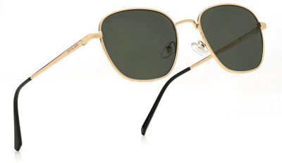 ROYAL SON Retro Square Sunglasses(For Men & Women, Green)