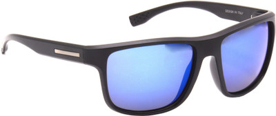 Redleaf Wayfarer Sunglasses(For Men & Women, Blue)