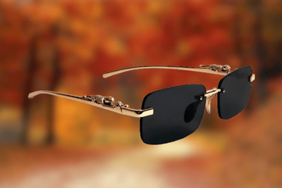 Sunveil Rectangular Sunglasses(For Men, Black)