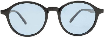 specsmakers Round Sunglasses(For Men & Women, Blue)