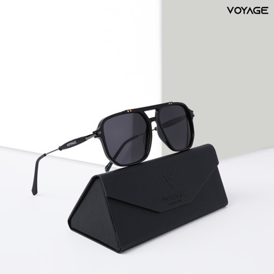VOYAGE Wayfarer Sunglasses(For Men & Women, Black)