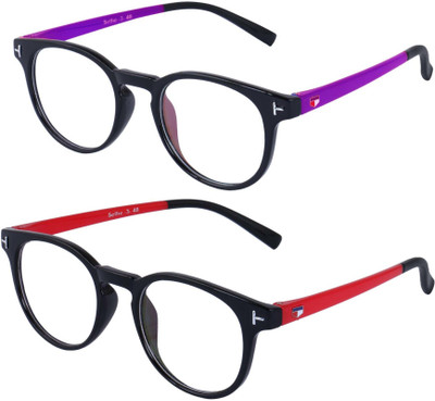 Freddy Wayfarer, Round, Retro Square, Clubmaster, Oval, Rectangular Sunglasses(For Men & Women, Clear)
