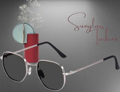 GOOD FRIENDS Rectangular Sunglasses(For Men, Black)