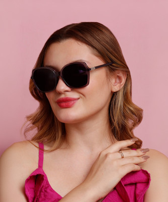 Sunnies Over-sized Sunglasses(For Women, Violet)