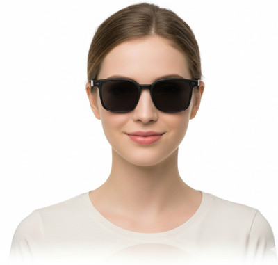 Park Line Wayfarer Sunglasses(For Men & Women, Black)