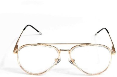 Taghills Aviator Sunglasses(For Men & Women, Golden)
