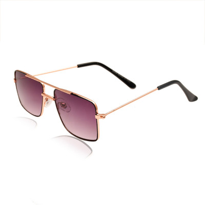 Soku Shopee Rectangular Sunglasses(For Boys & Girls, Violet)