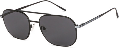 john jacobs Retro Square Sunglasses(For Men & Women, Grey)