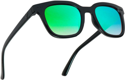 TheWhoop Wayfarer Sunglasses(For Men, Green)