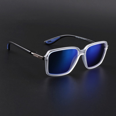 VOYAGE Retro Square Sunglasses(For Men & Women, Blue)