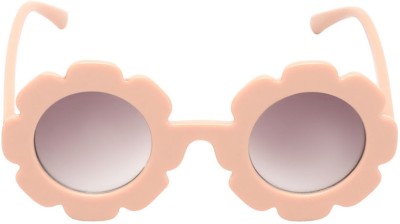 Spiky Round Sunglasses(For Boys & Girls, Black)