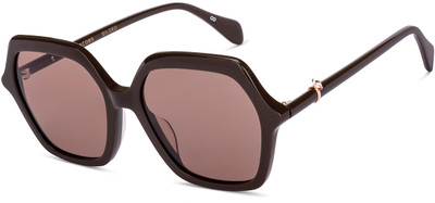john jacobs Over-sized Sunglasses(For Men & Women, Brown)
