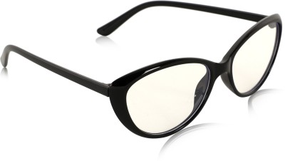 Alchiko Cat-eye Sunglasses(For Men & Women, Clear)