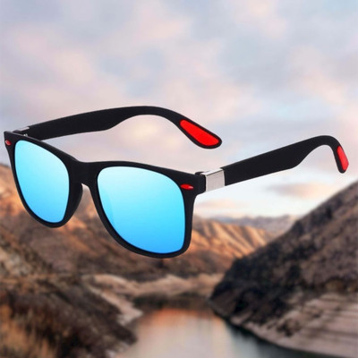 Zadinga Wayfarer Sunglasses(For Men, Blue)