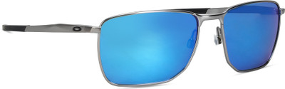 OAKLEY Ejector Rectangular Sunglass(For Men, Blue)