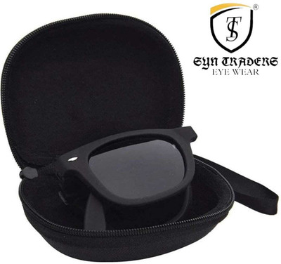 Syn Traders Wayfarer Sunglasses(For Men & Women, Black)