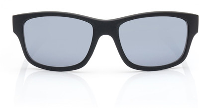 Fastrack Retro Square Sunglasses(For Men, Black)